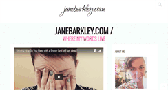Desktop Screenshot of janebarkley.com