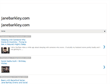 Tablet Screenshot of janebarkley.com